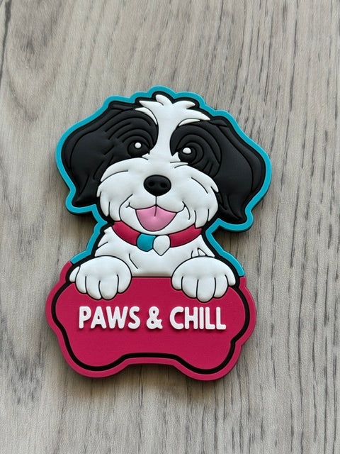 Paws & Chill Magnet